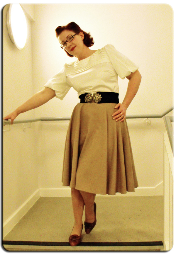 How To Wear A Midi-Length Skirt And Not Look Like A Librarian (Inspired By  A Glamour Staffer!)